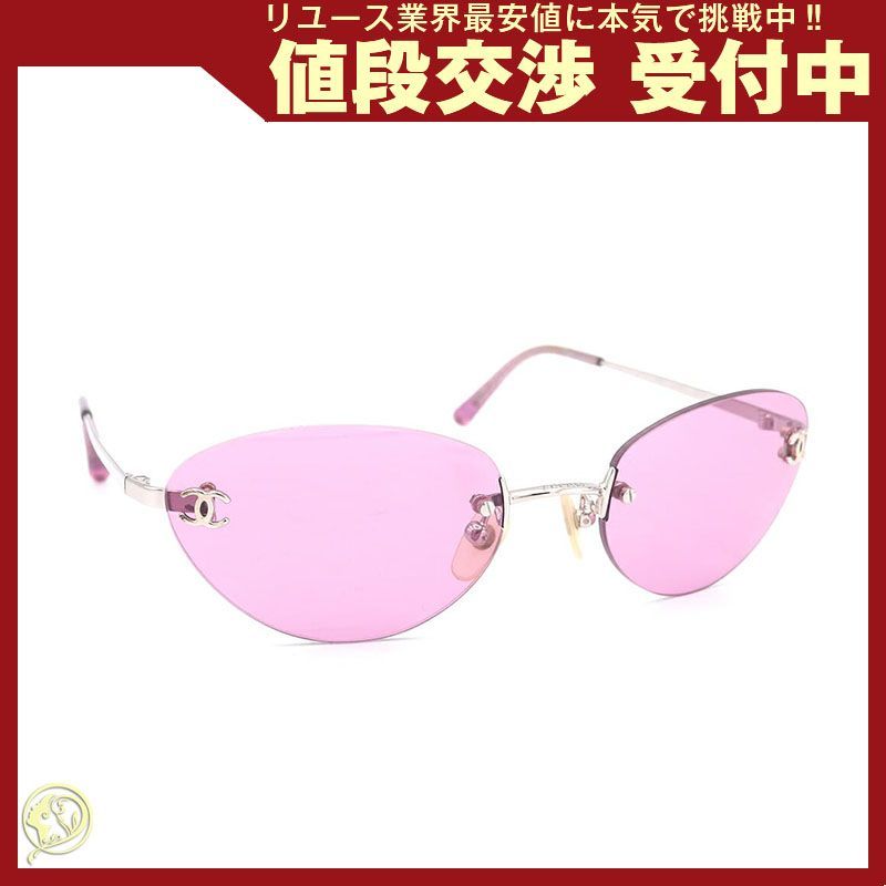 シャネル サングラス 4003 パープル シルバー