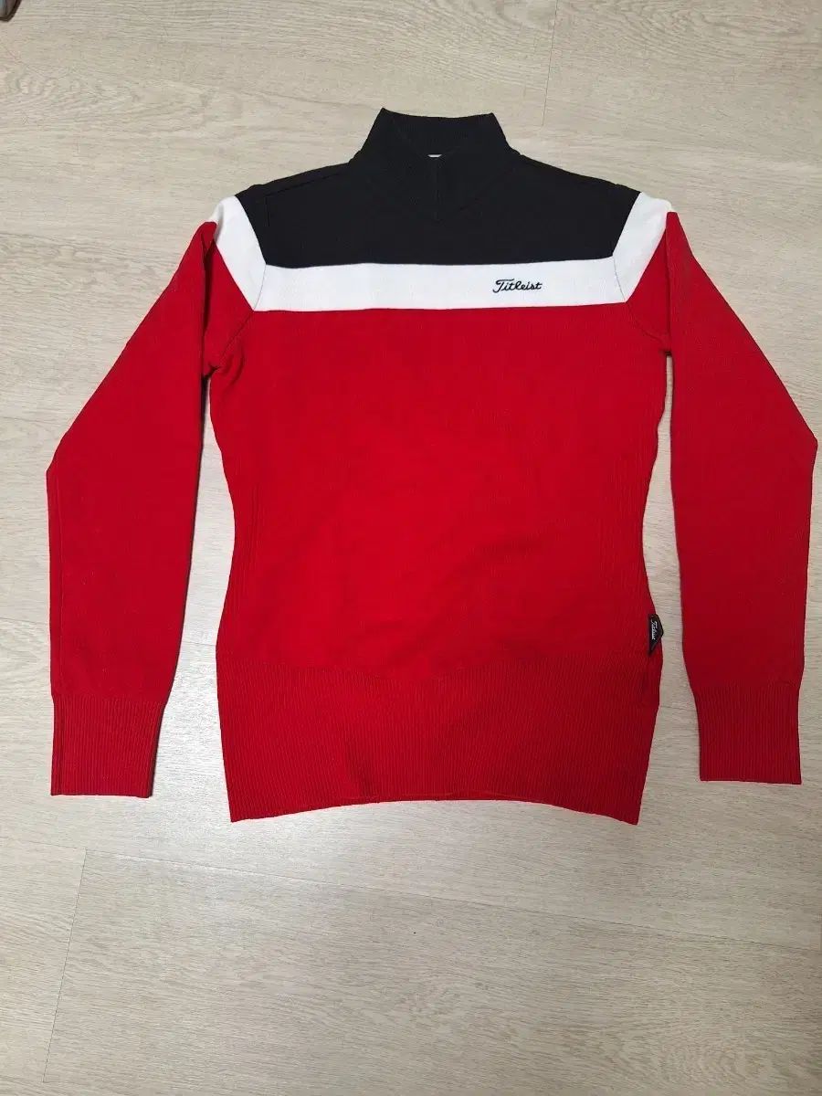 Titleist タイトリスト レディース ゴルフ 防風ニット レッド