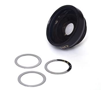 0 45 X 広角レンズ HD クローム仕上げW マクロ 磁気タイプfor Foscam f 19821 W fi 9831