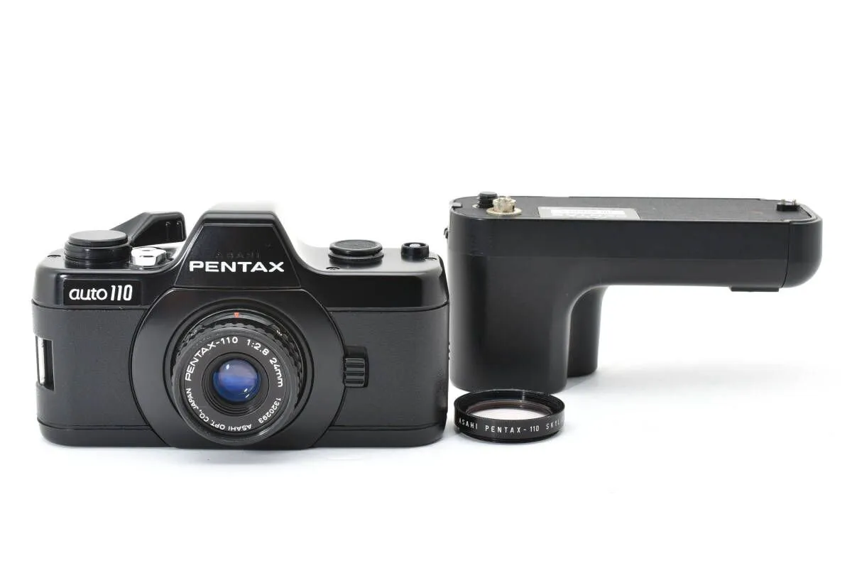 ASAHI PENTAX auto110 セット品 Asahi: Pentax Auto 110 (outfit) Price Guide: estimate a