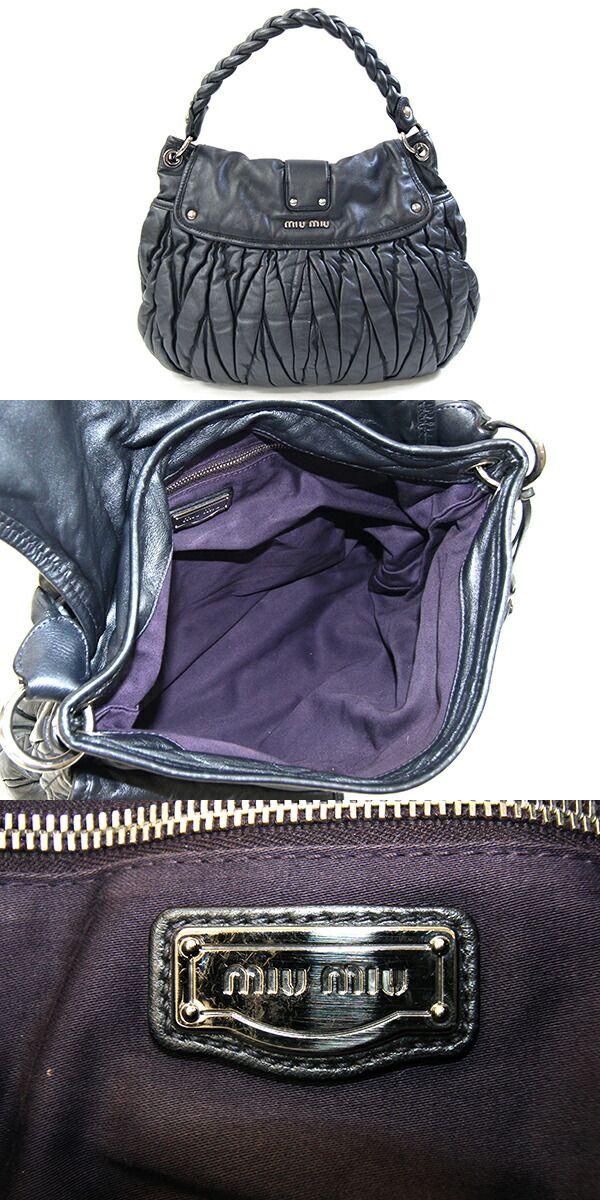 ミュウミュウ 2WAYショルダーバッグ マテラッセ