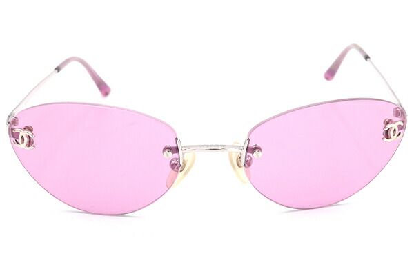 シャネル サングラス 4003 パープル シルバー