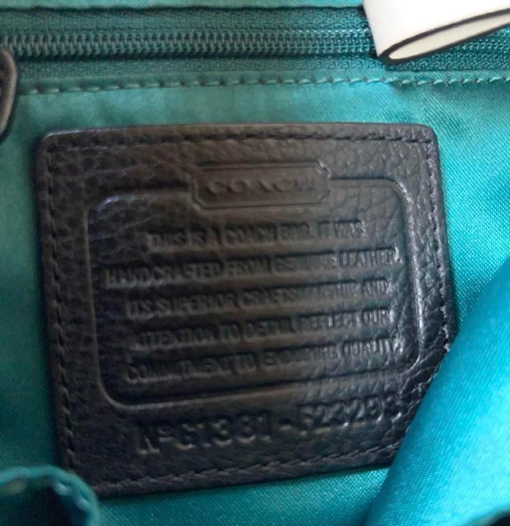 COACH コーチ ワンショルダーバック レザー 23293 ブラック 黒 肩掛け ハンド DECORATOM_COM_BR