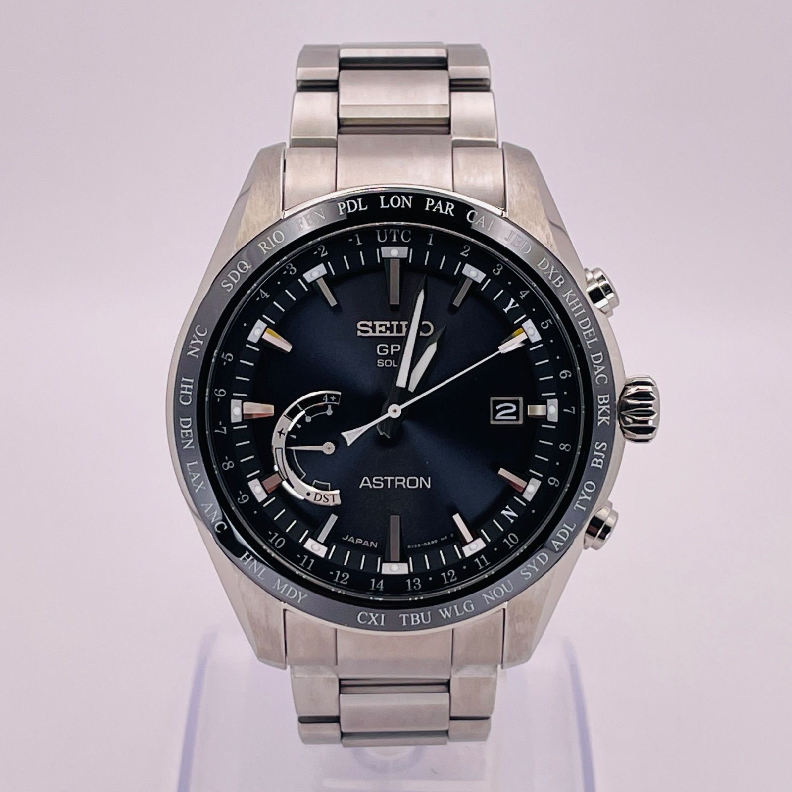 T704）美品 正常稼働 SEIKO セイコー GPSソーラー ASTRON アストロン 