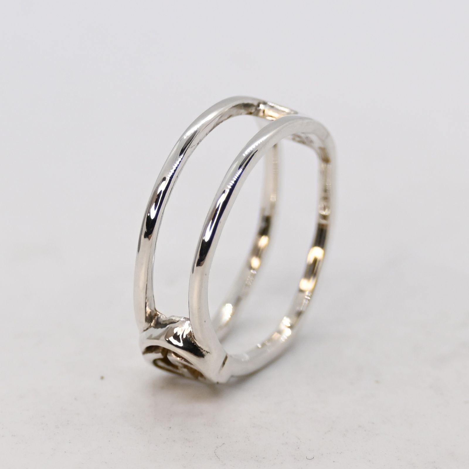 【極美品】グッチ　インターロッキングGGリング　スリム　12号　925 研磨済】 GUCCI インターロッキング リング スリム 12号 指輪 Ag925