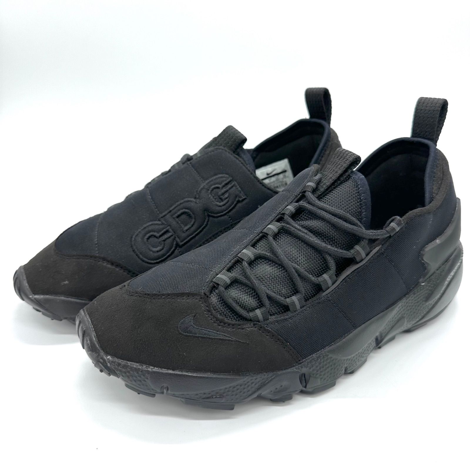 Comme des Garcons × Nike Air Footscape Black コムデギャルソン ナイキ エア フットスケープ メンズ スニーカー 26 cm