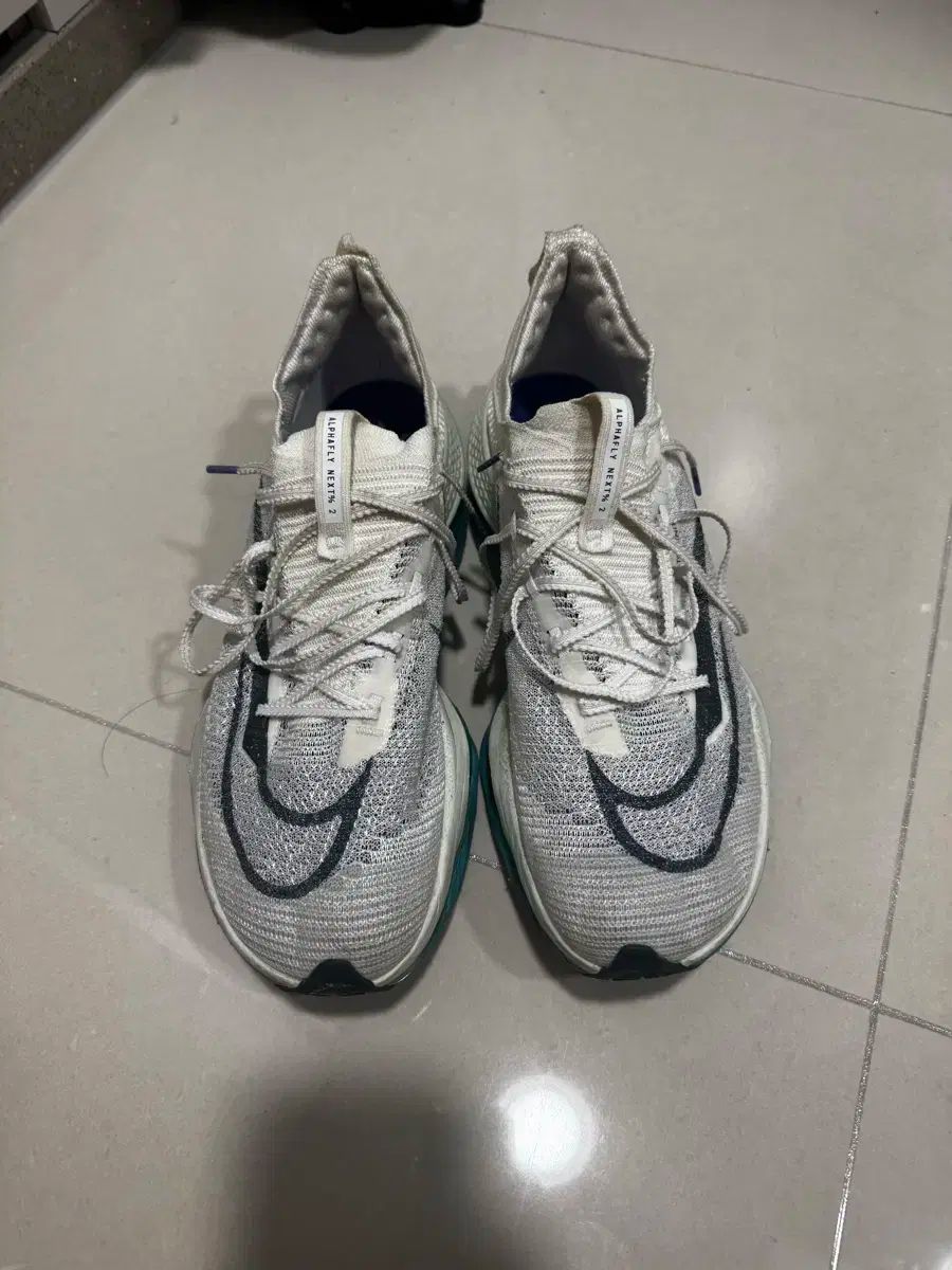 280 NIKE ナイキ アルファフライ ネクスト 2 白 クリア ジェイド