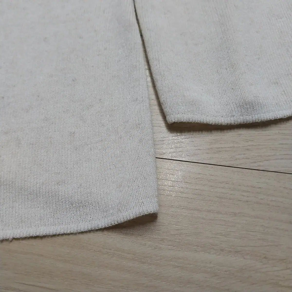  ハンサム the CASHMERE アイボリー ロング カーディガン 長袖 カーディガン ボレロ アンサンブル