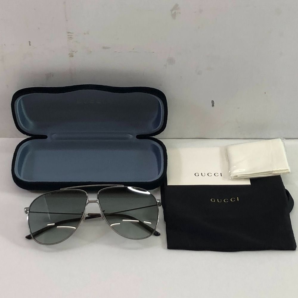 04 w 5179∞ GUCCI グッチ サングラス ティアドロップ ツーブリッジ グラデーションレンズ メタルフレーム