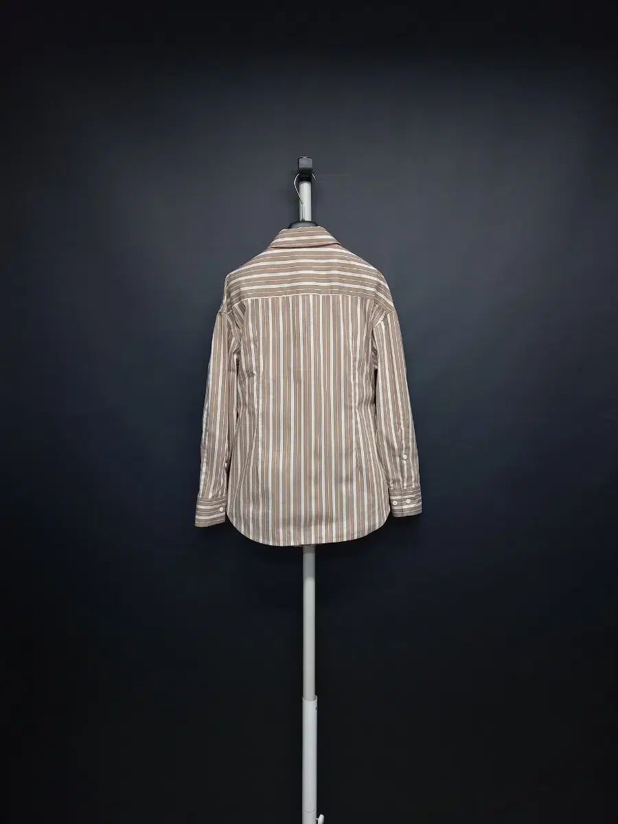 新オル ORR 秋冬ストライプ シャツブラウス 55