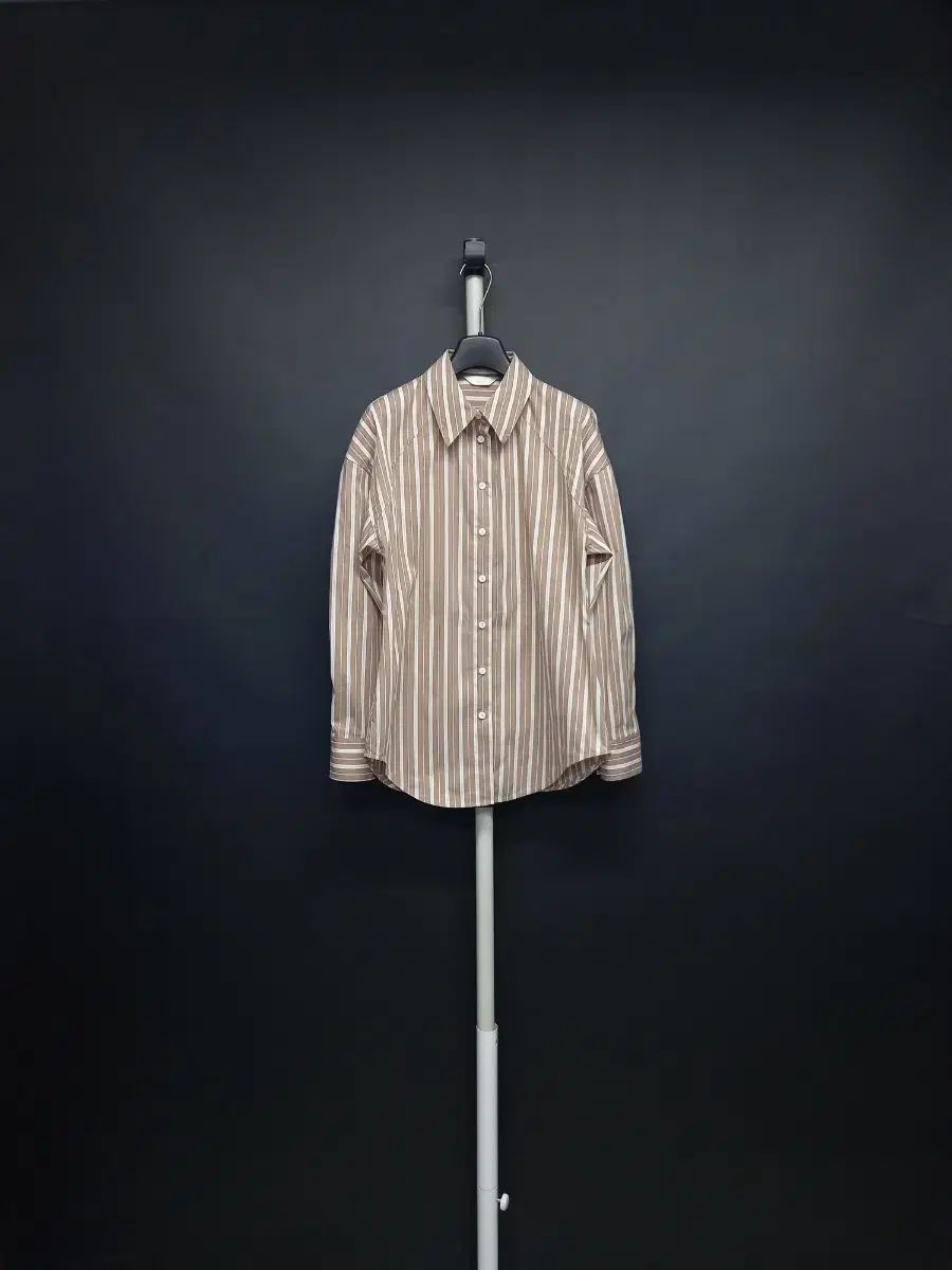 新オル ORR 秋冬ストライプ シャツブラウス 55