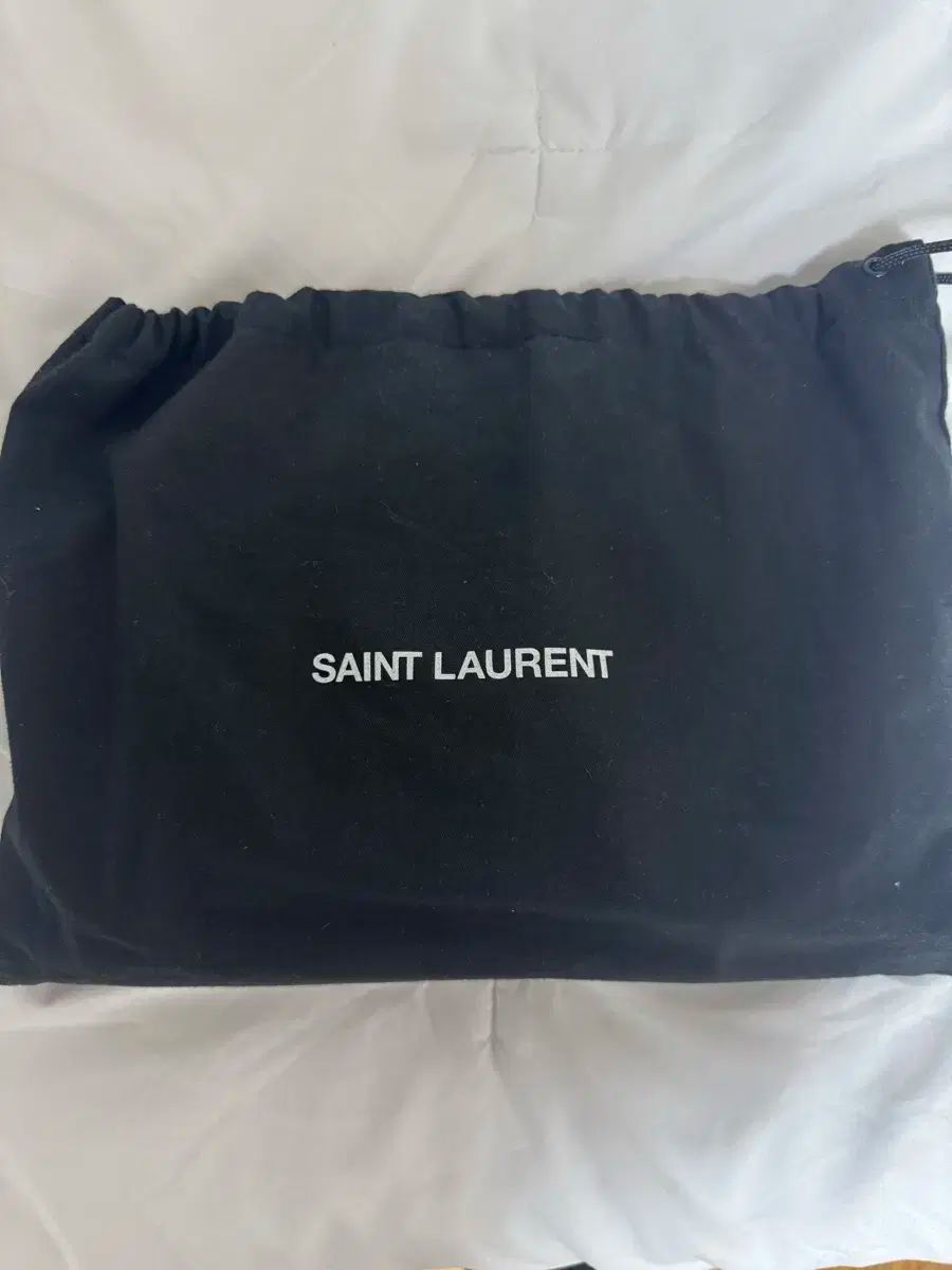 Saint Laurent ケイトバッグ ブラック シルバー