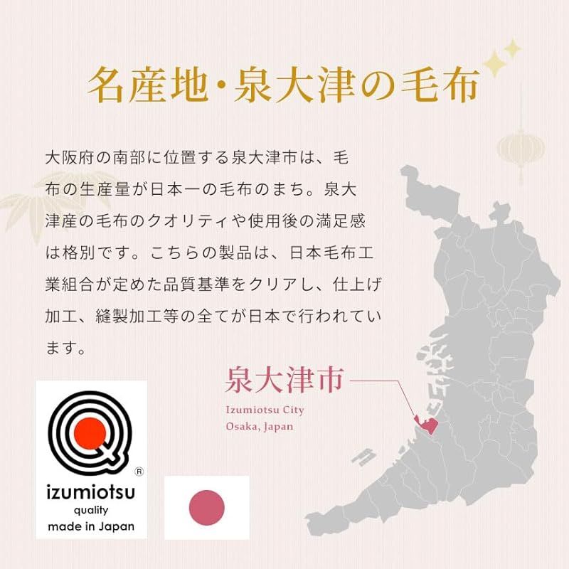 ネイビー 毛羽アクリル