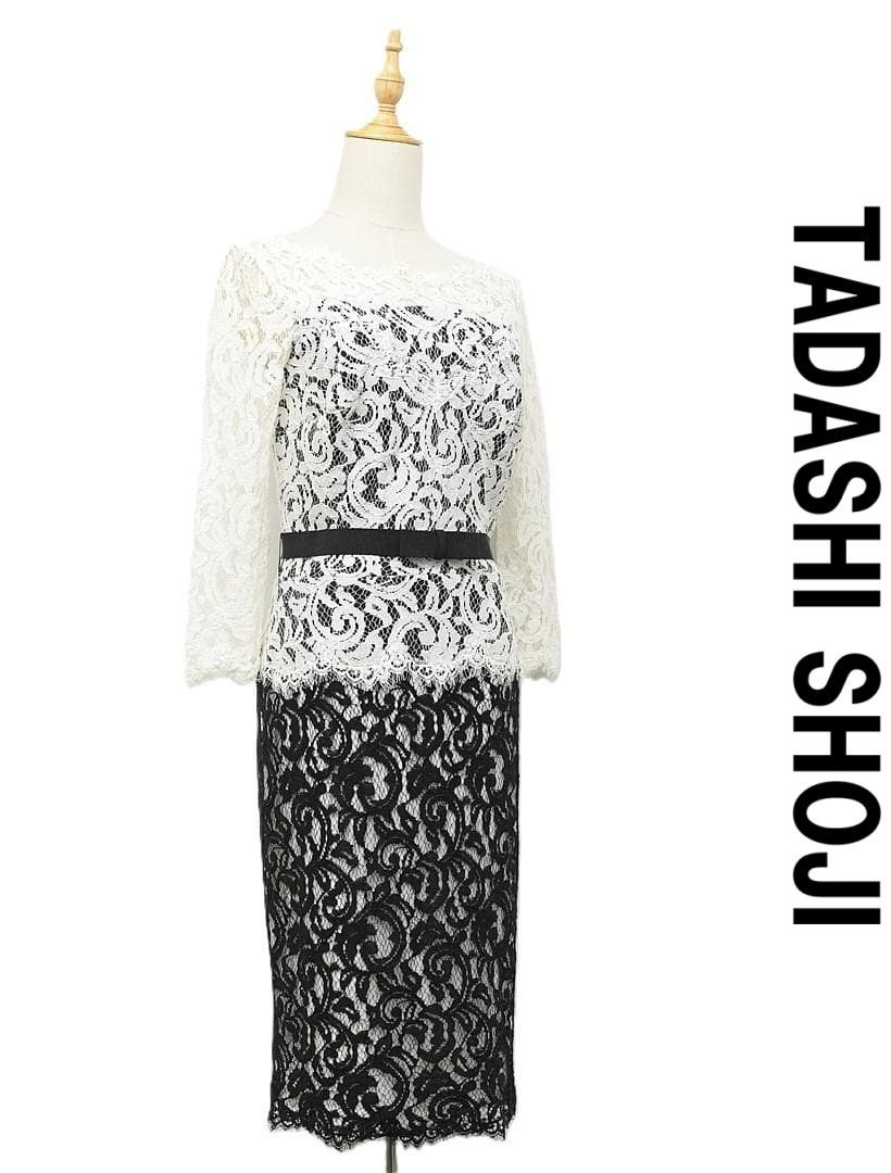 W137 TADASHI SHOJI ワンピース レース シースルー