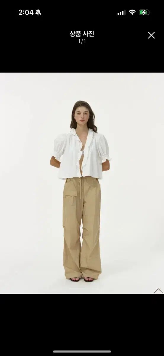 み リボン빛 Rosie Ruffle Blouse