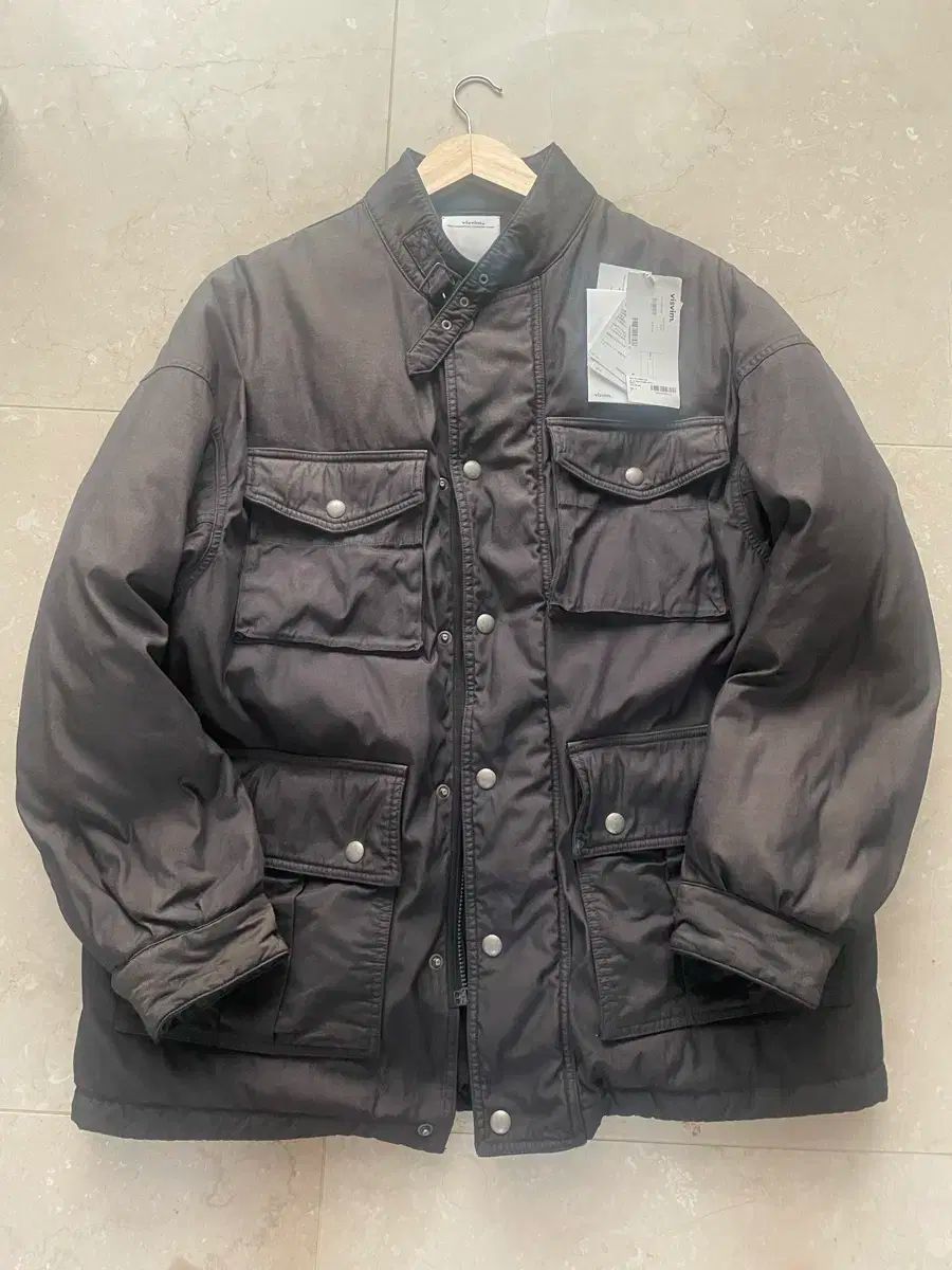 2 VISVIM ビズビム アルタ フィールド ダウン ブラック ビーズ VISVIM ビズビム アルタ ダウン ジャケット