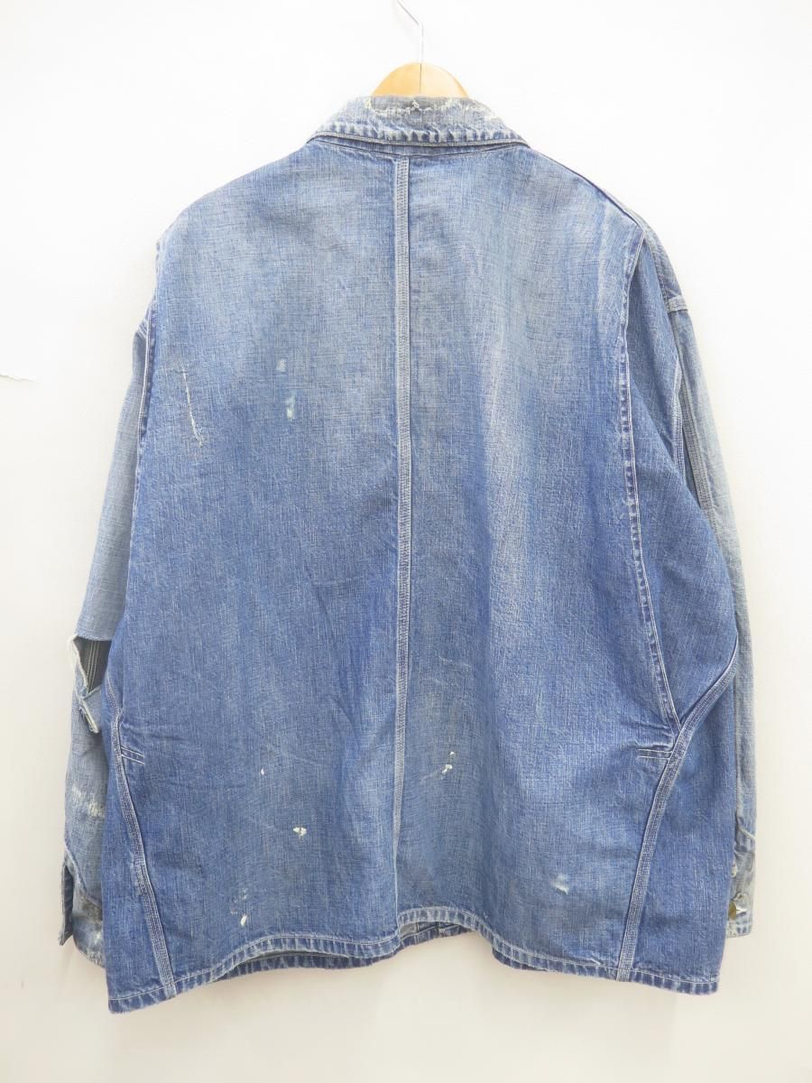 SAINT MICHAEL セントマイケル SM-YS8-0000-059 24SS COVERALL HEART TAG カバーオール L