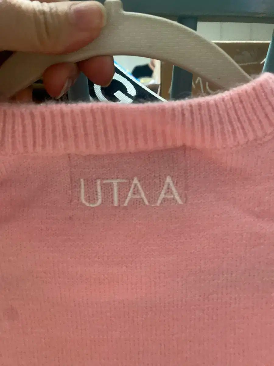 UTAAT AATO ゴルフ ピンク色 ニット LLC-HASEGAWATOSO_COM