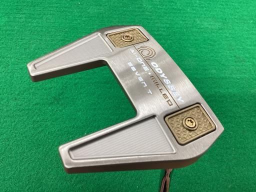 オデッセイ Ai-ONE MILLED SEVEN T DB シルバー 34インチ パター PT STROKE LAB 90 スチール フレックスその他 メンズ 男性用 右利き 右用 Bランク ゴルフクラブ
