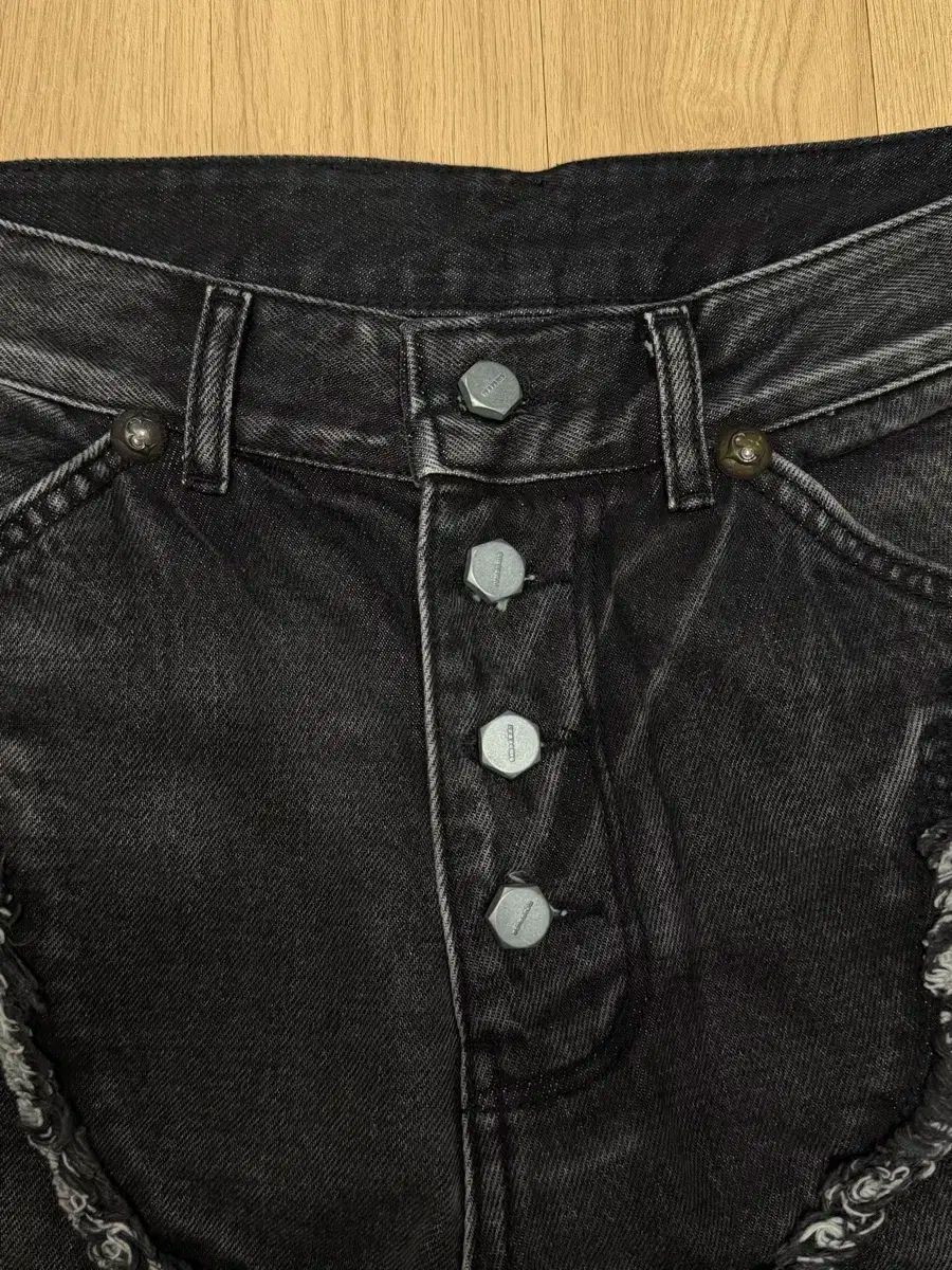  サグクラブ Tribal Denim Pants ブラック その他 デニム ジーンズ