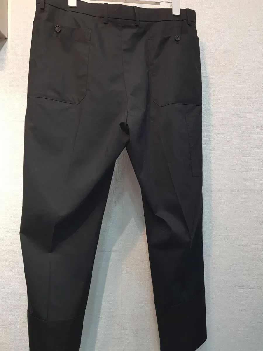 WOOYOUNGMI ウーヨンミ 黒色 スーツ ズボン スラックス 50