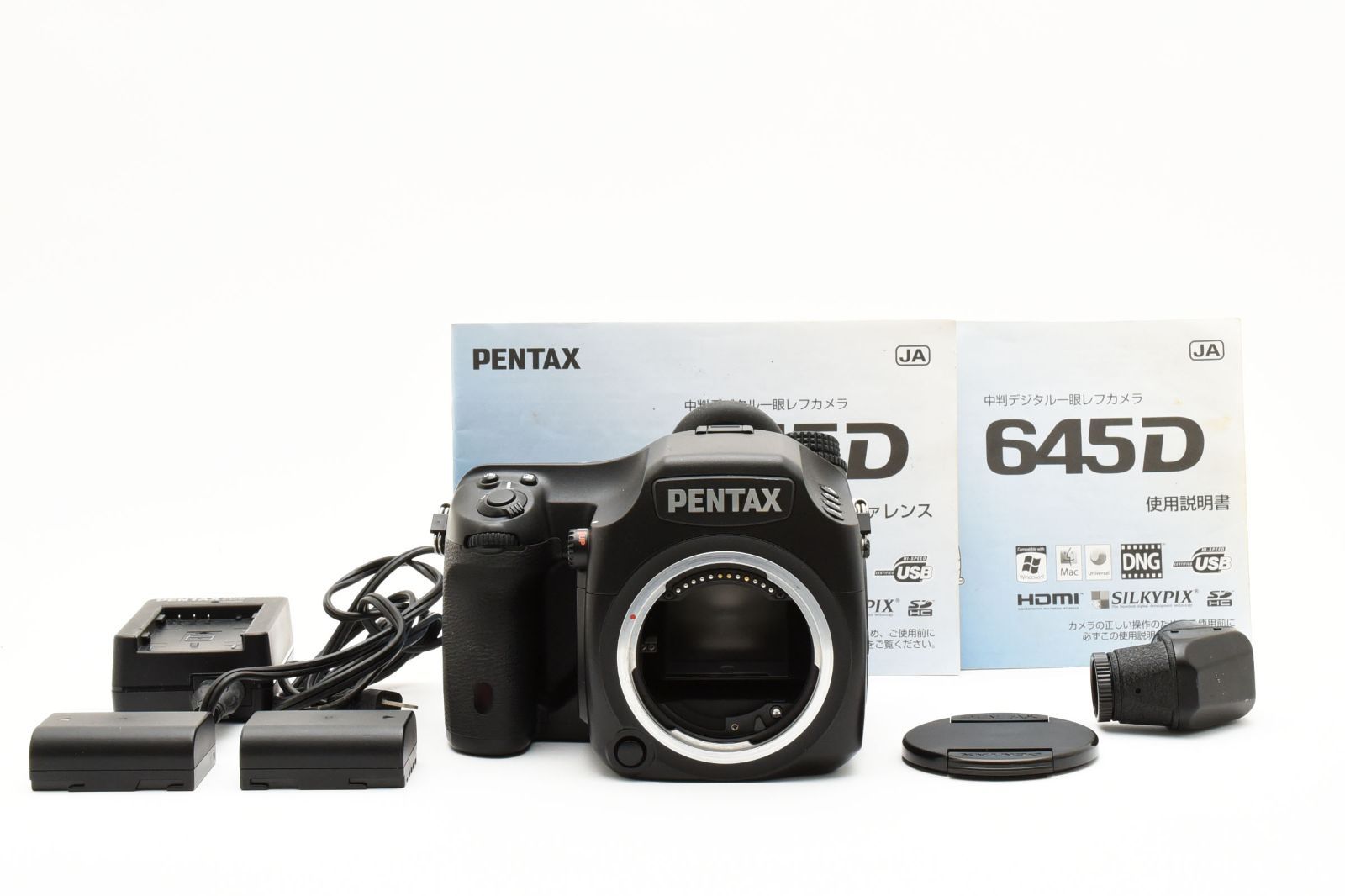 シャッター回数2082枚 上 Pentax 645D Body ペンタックス デジタル 中判カメラ