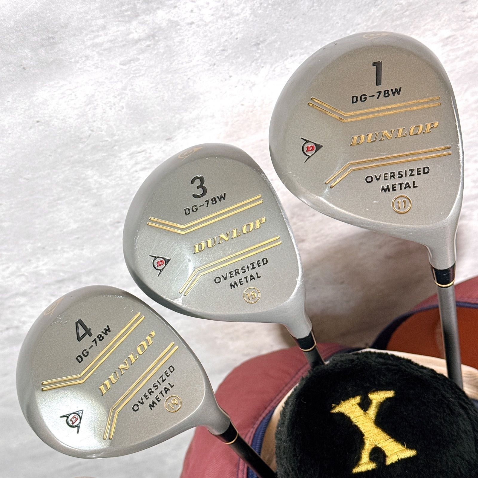 ゴルフクラブセット メンズ DUNLOP ダンロップ フルセット 13本 キャディバッグ付き フレックスR 男性 右利き K 164