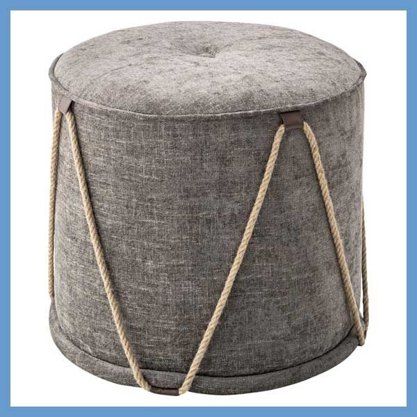 大型ラウンドスツール「W48×D48×H45cm」No.200／Ｂ