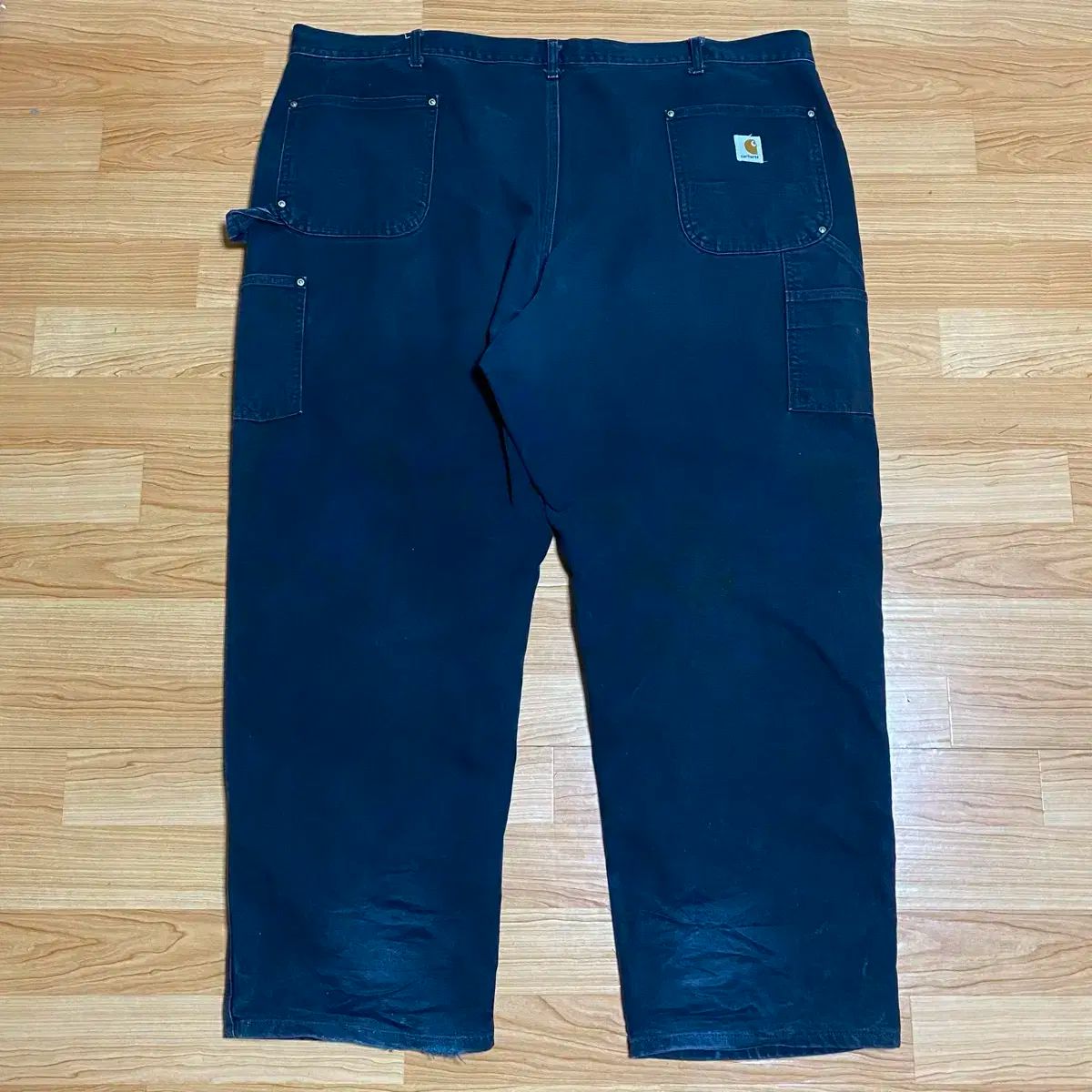 カーハート B 01 BLK ダブルニー カーペンター パンツ 48 x 30