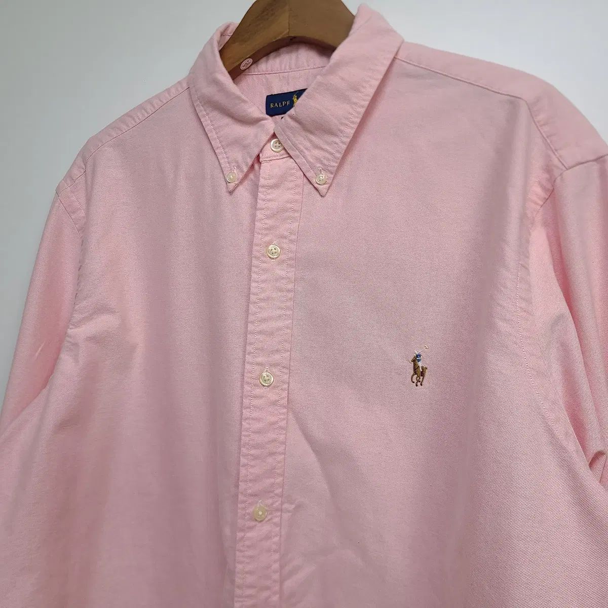 ポロ ラルフローレン オックスフォードシャツ XL ピンク
