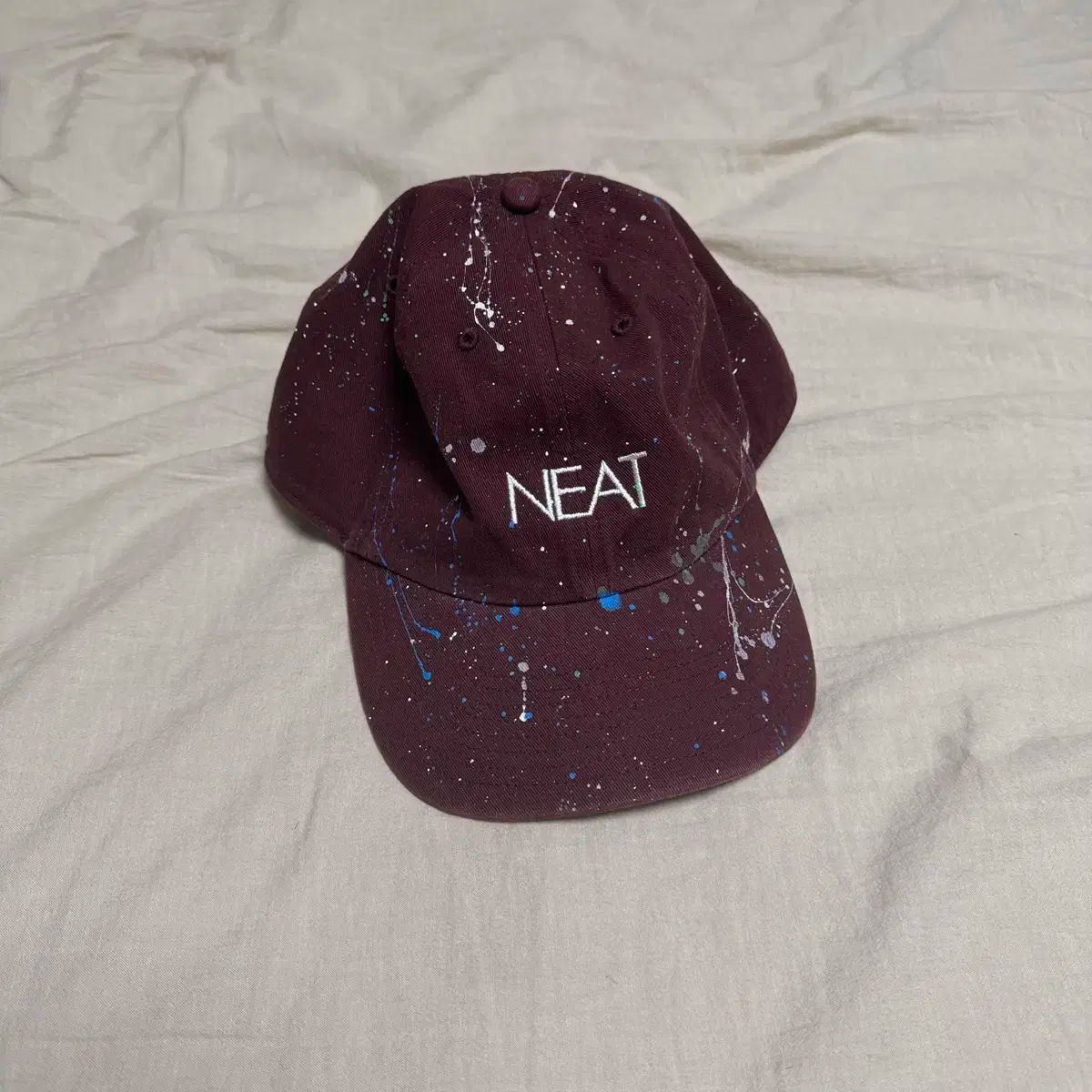 neat ユナ YUNA ユナイテッド アロー ARROW ペインティング ベースボールキャップ