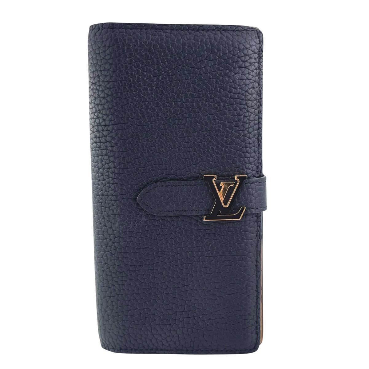 LOUIS VUITTON ルイ ヴィトン ヴェルティカル ウォレット M81330 トリヨンレザー ブラック ノワール レディース財布 25019592 RD