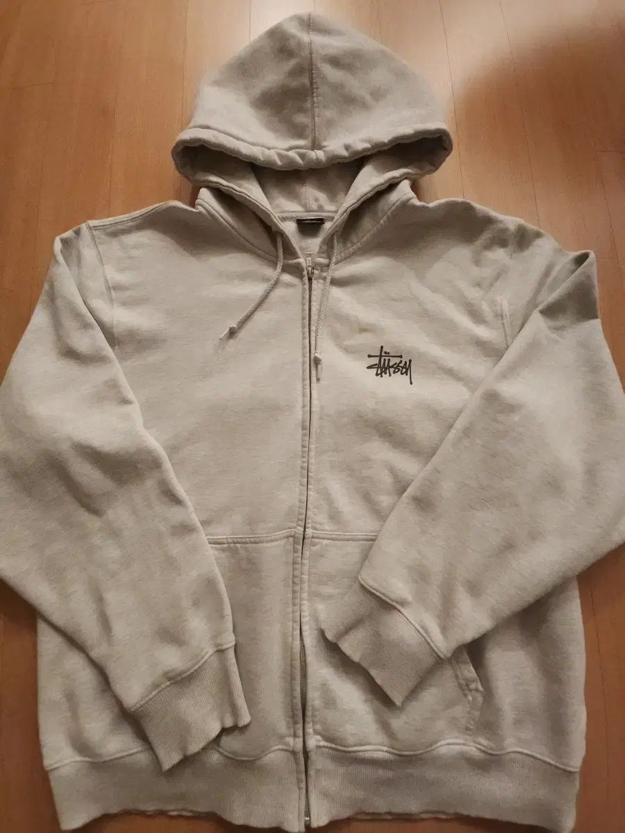 割引 STUSSY ブラック 起毛 ジップアップ XL Stussy Outline Zip