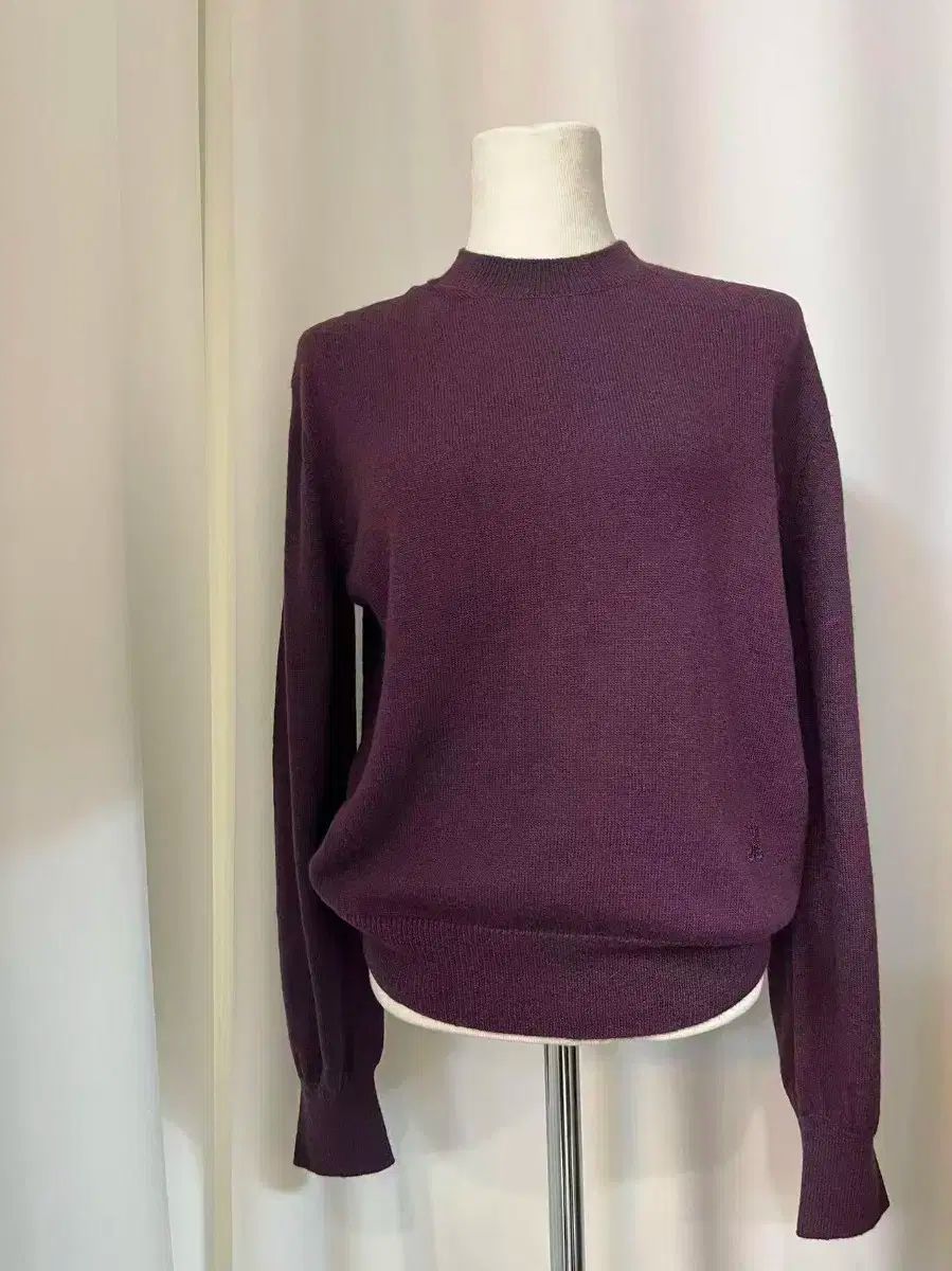 LANVIN バーガンディ セーター 90