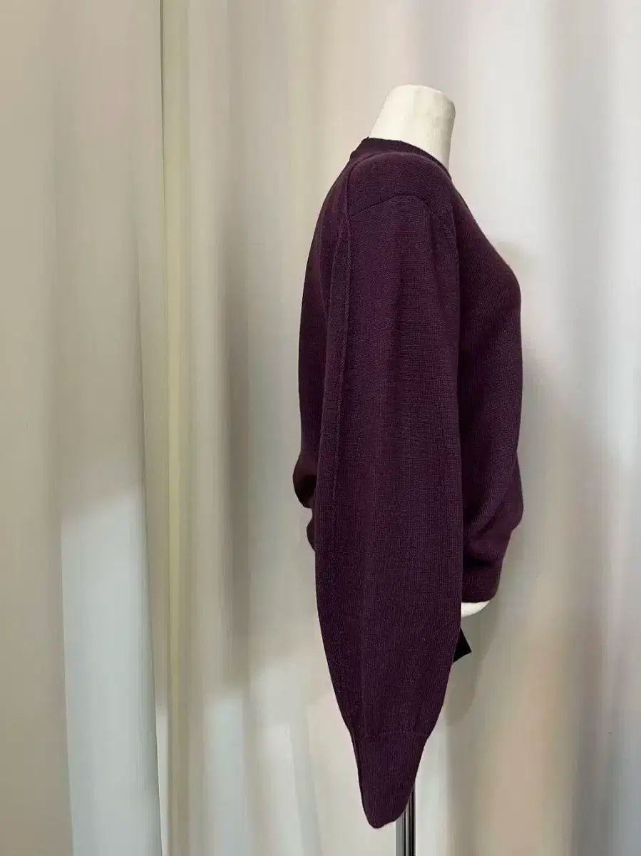  LANVIN バーガンディ セーター 90 長袖 ニット セーター