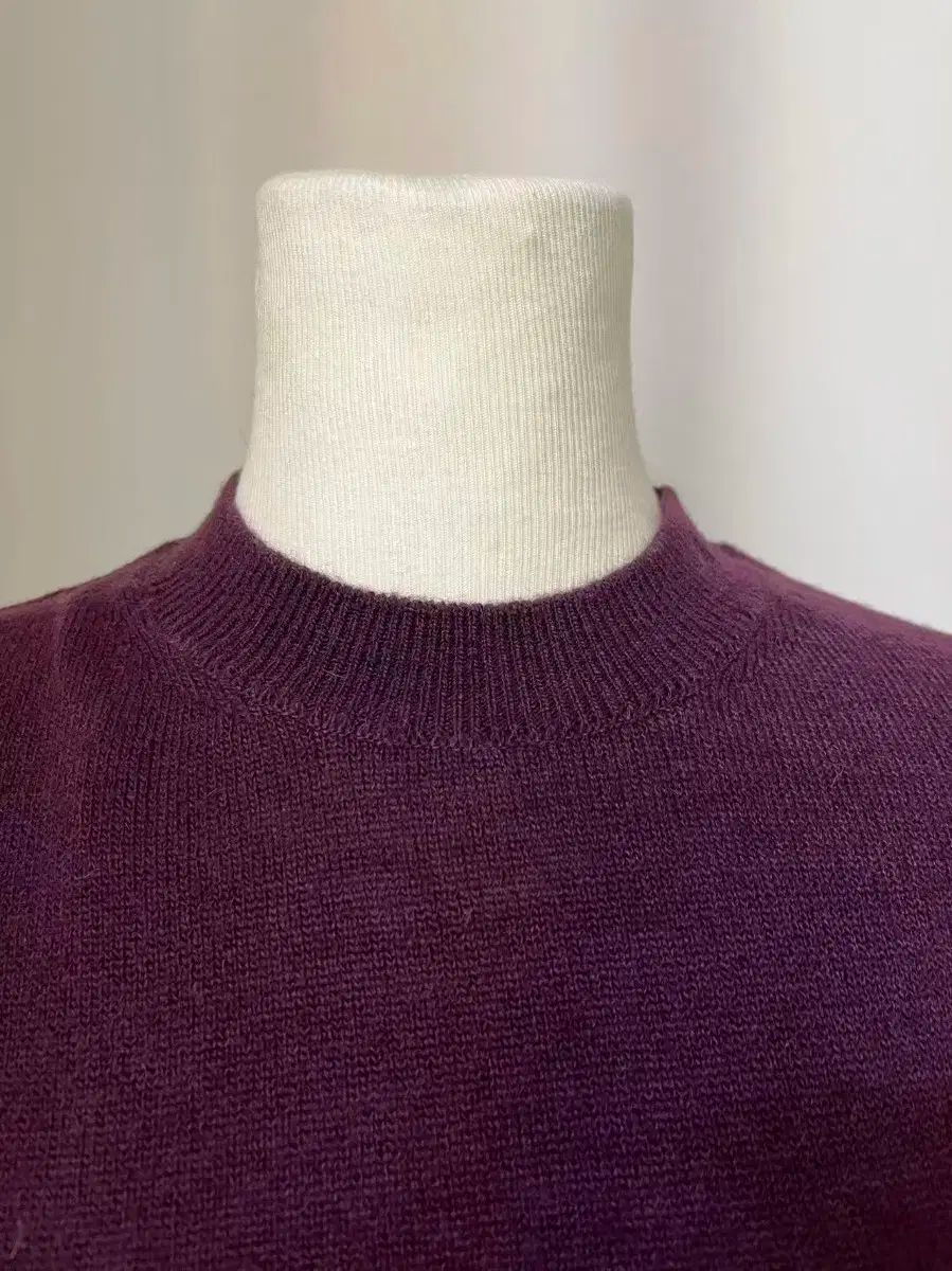 LANVIN バーガンディ セーター 90