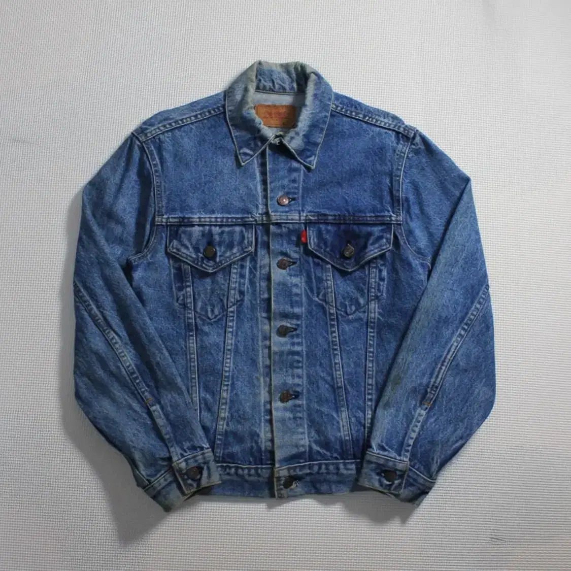 80年代 LEVI S リーバイス タイプ3 トラッカー デニムジャケット USA L 037