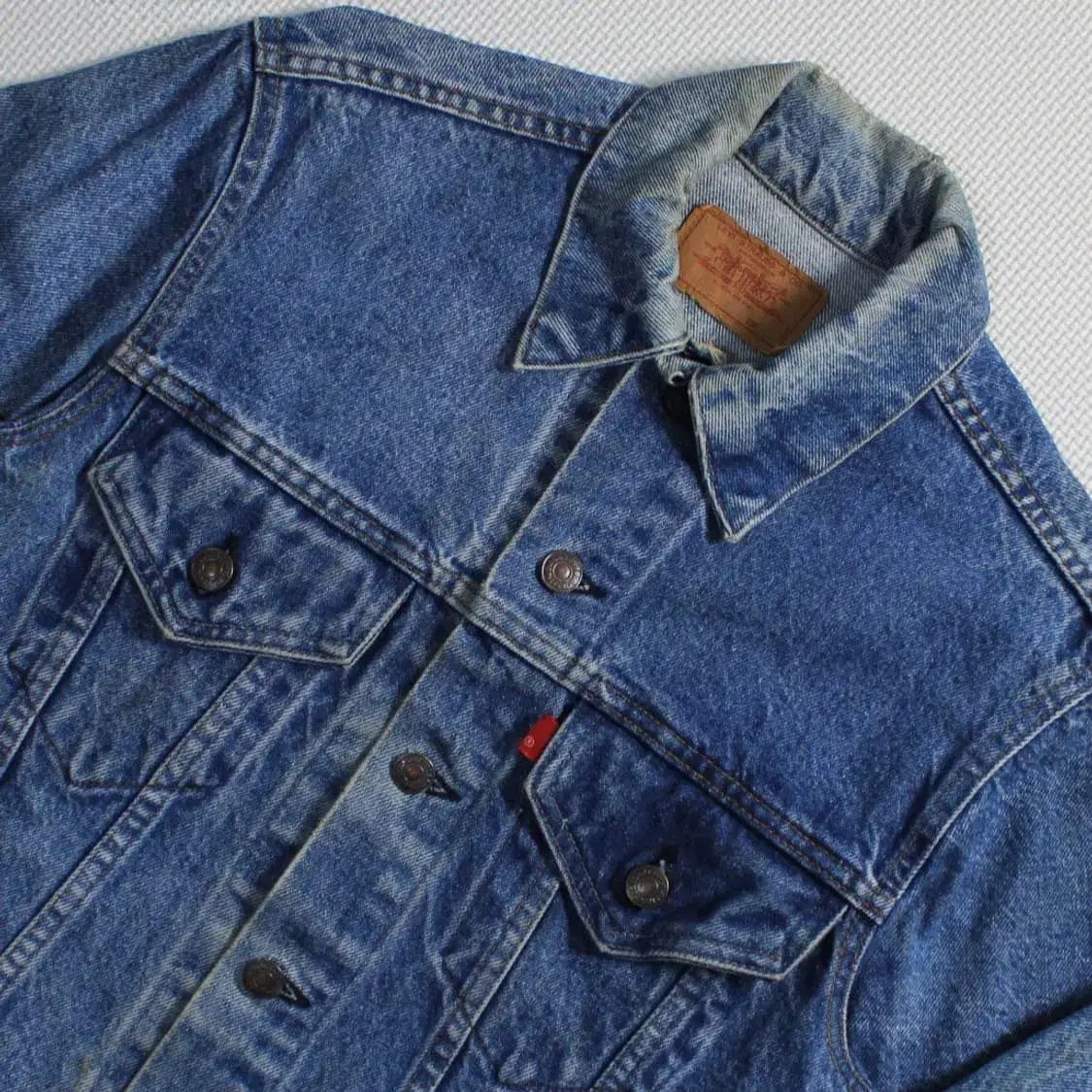 80年代 LEVI S リーバイス タイプ3 トラッカー デニムジャケット USA L037