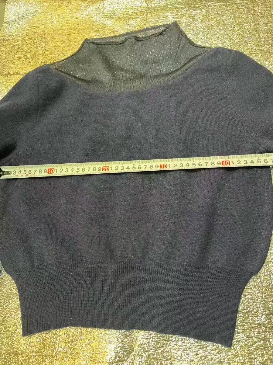 MINAニット ネイビー