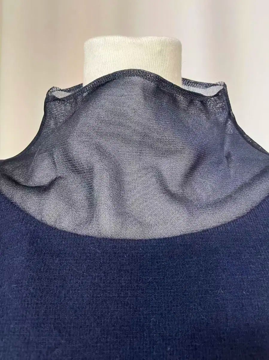 MINAニット ネイビー