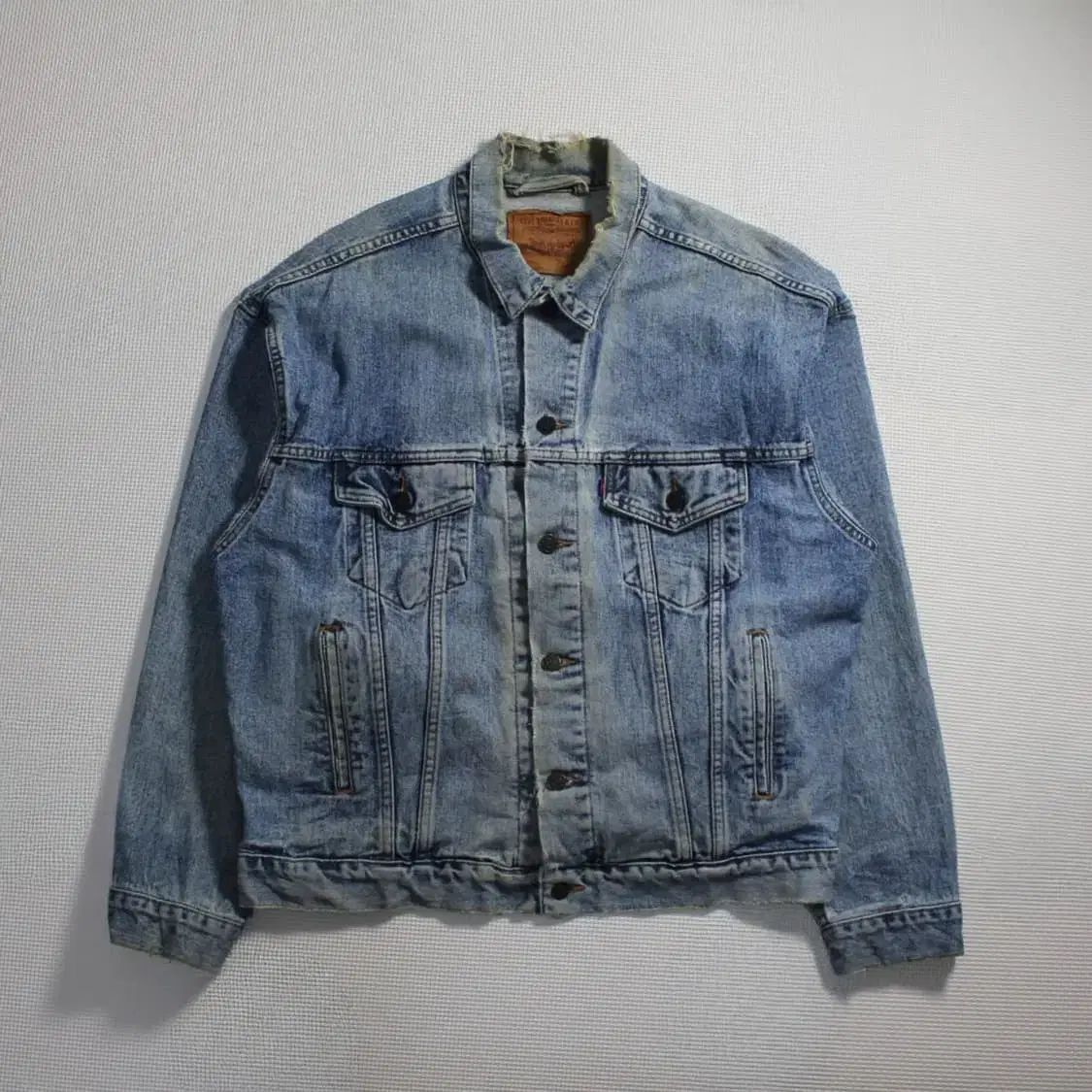 90 s LEVI S リーバイス ライトウォッシュ デニム ジャケット USA L039