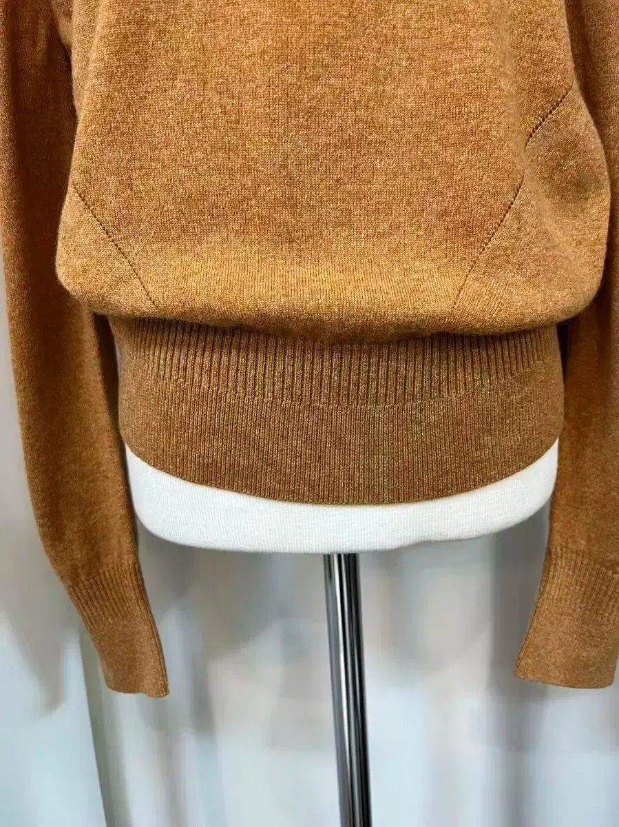 2021年OBZEE カシミア ニート 90 テラコッタ