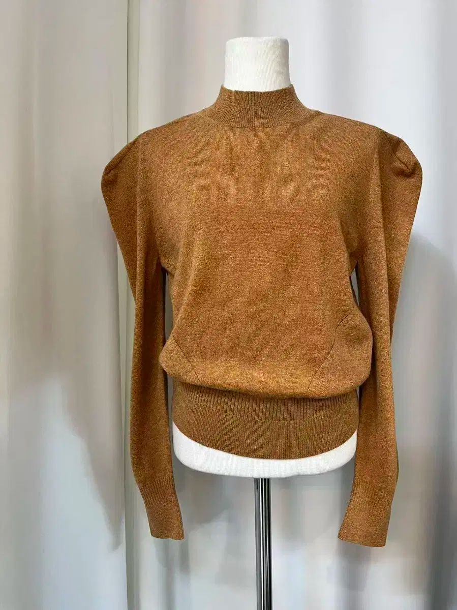 2021年OBZEE カシミア ニート 90 テラコッタ