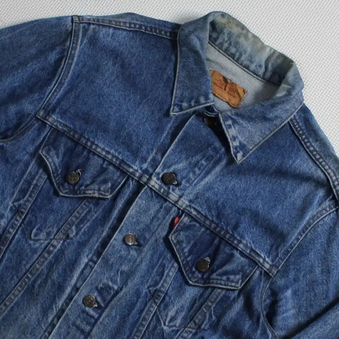 80年代 LEE リー ライダース 101-J アメリカ製 デニムジャケット USA L041 KANDAIZUMI_COM