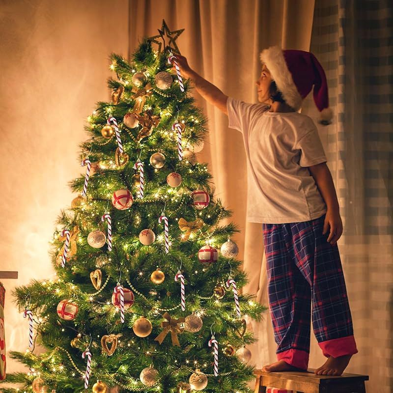 クリスマス キャンディケーン オーナメント 6個セット キャンディ