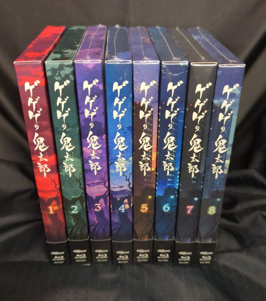 アニメBlu ray ゲゲゲの鬼太郎 第6作 Blu BOX 全8巻 セット