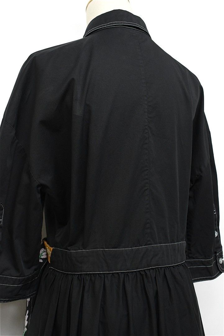 ロングシャツワンピース