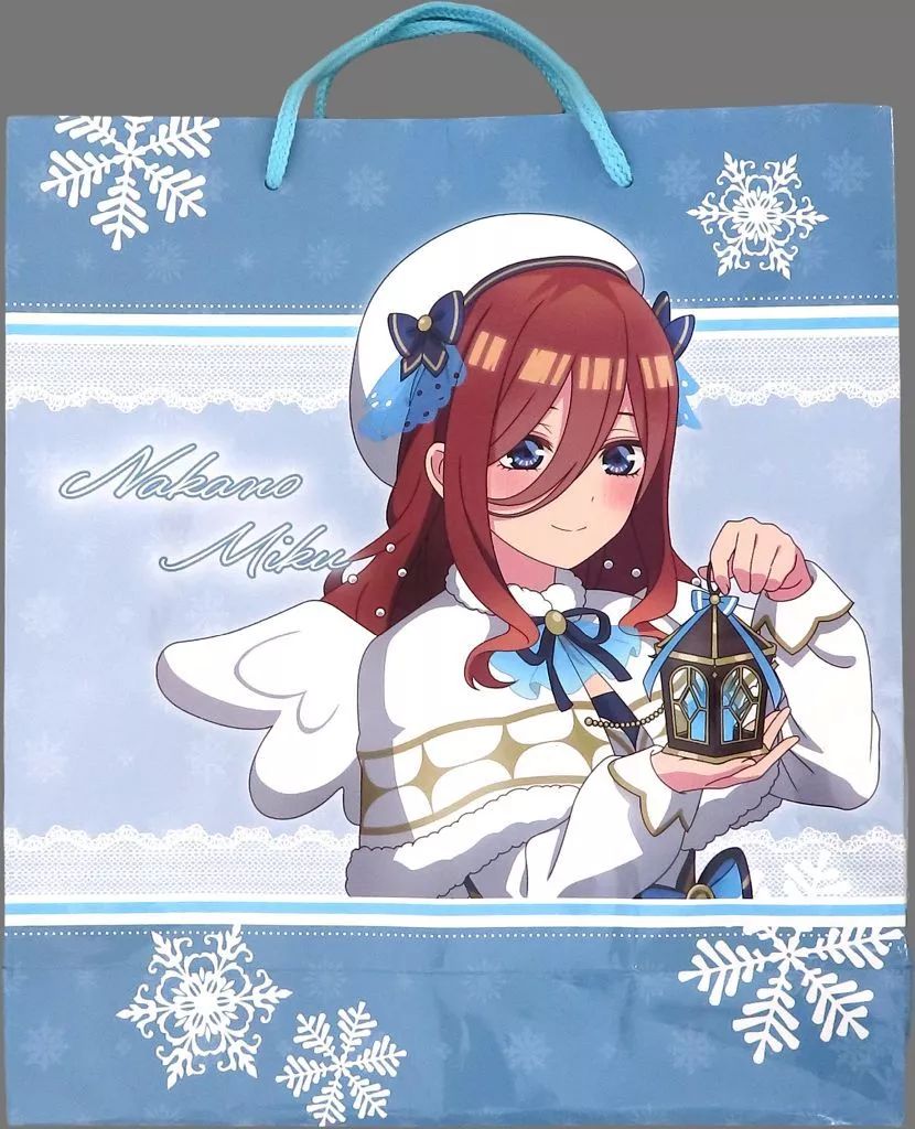 五等分の花嫁＊ 　推し袋　中野三玖　ドンキ限定 中古】ショッパー [単品] 中野三玖 ショッパー 「五等分の花嫁×ドン