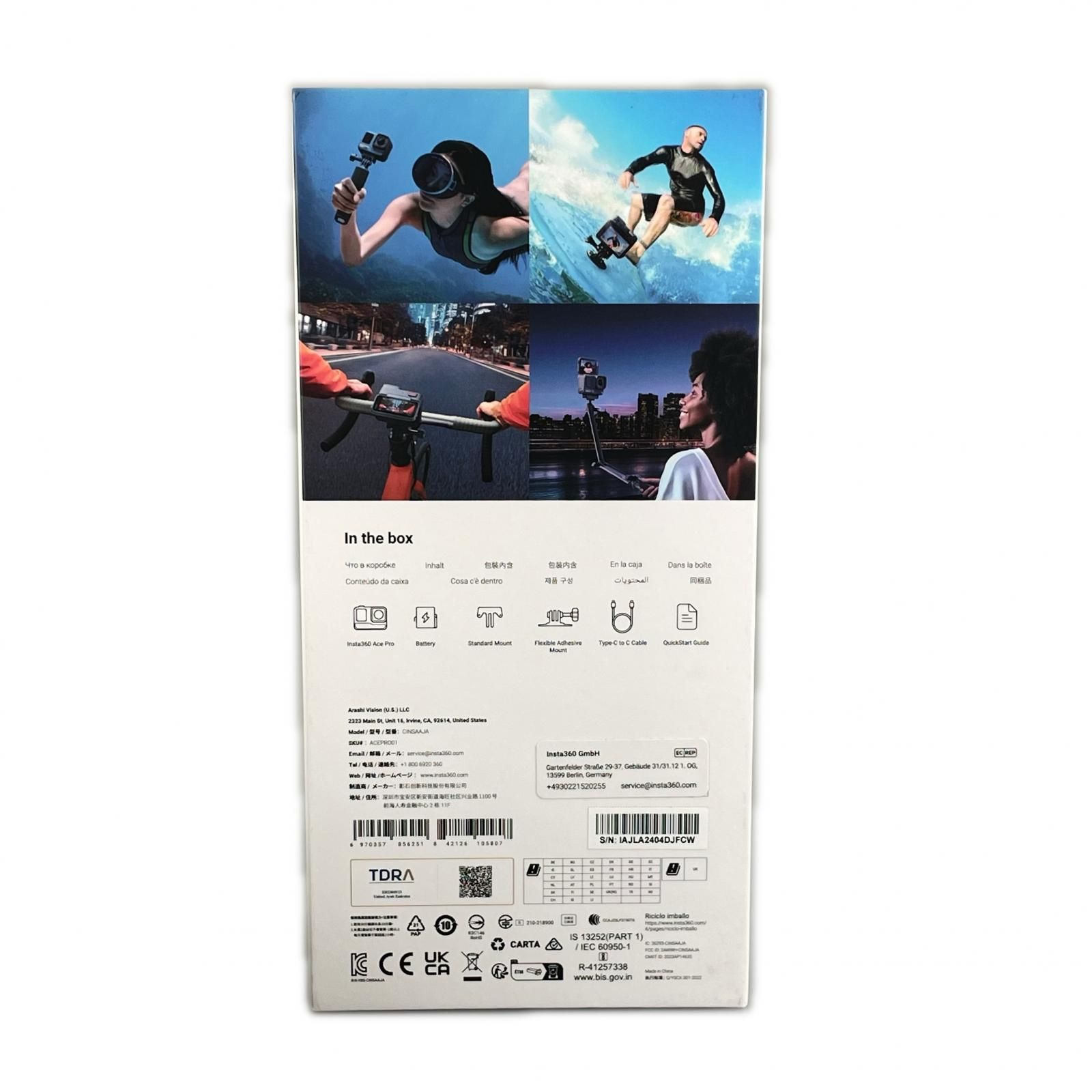 Pro アクションカメラ