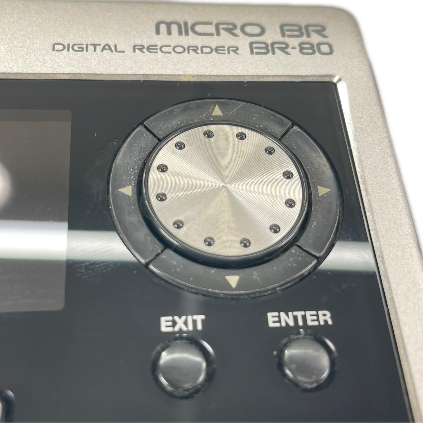 ☆38-959】□ジャンク□BOSS BR-80 MICRO BR マルチトラックレコーダー